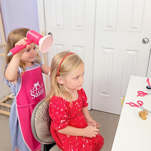 Juego De 46 Juguetes De Peluquería Para Niñas, Juego De Jueg
