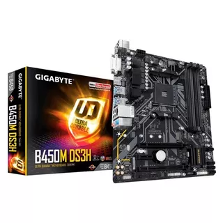 Tarjeta Madre Gigabyte B450m-ds3h Am4 Ddr4 Micro Atx Hdmi /v