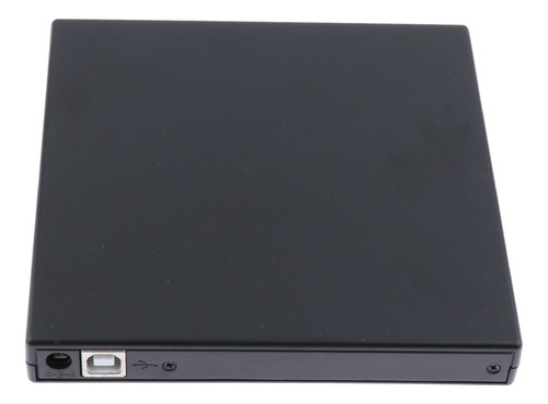 Unidad De Grabadora De Dvd Usb Externa Reproductor De Negro