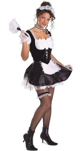 Disfraz Mujer - French Maid Costume - Small - Dress Size 6-1