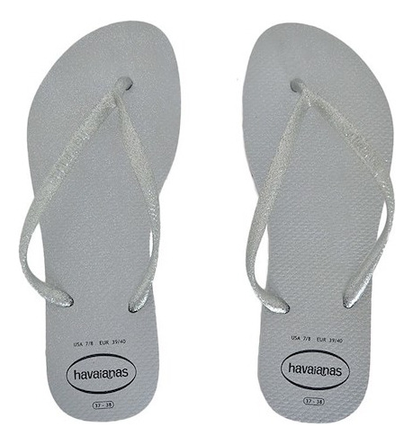 Ojotas Havaianas Originales Slim Gloss 4147095 Adulto Asfl70