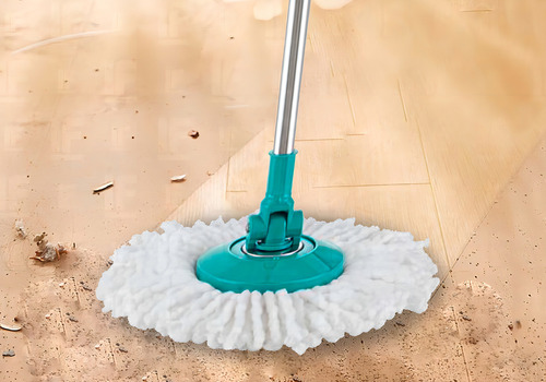 Condor Fit 1662 Mop Perfect Pro Perfect mop com balde centrífuga azul-turquesa