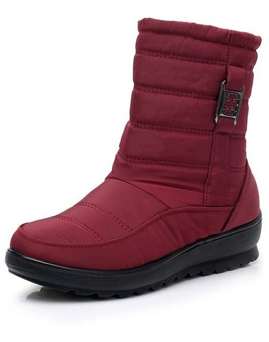 Botas De Nieve De Invierno Para Mujer, Impermeables, A Prueb