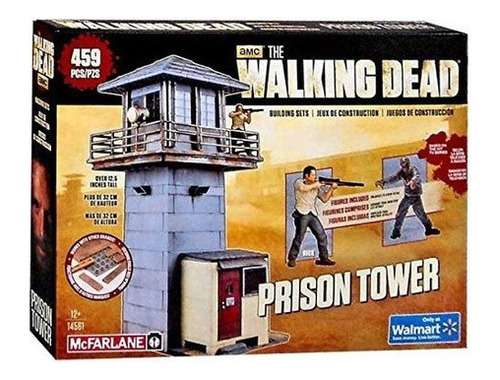 Mcfarlane Toys The Walking Dead Prison Tower Building Set  A