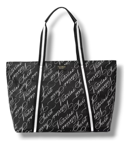 Bolso Tote Victoria's Secret Original Negro 