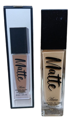 Maquillaje Base Liquida Matte Sin Brillo Cosmeticos