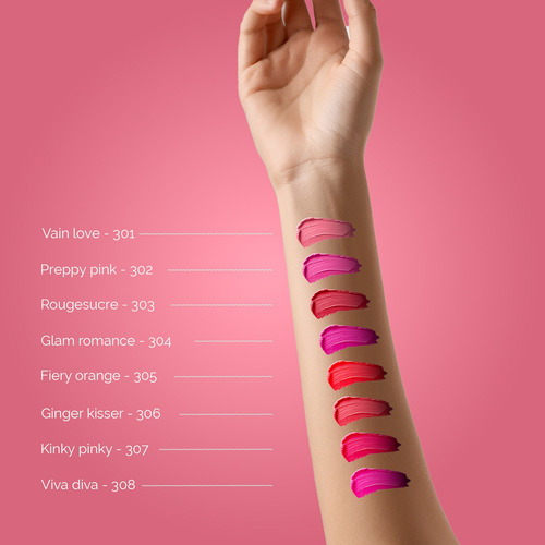 Labial Satinado Ivy Con Colageno Y Vitamina E Vain Love