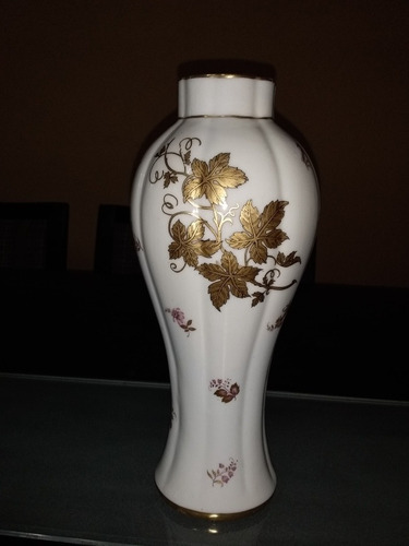 Fino Y Elegante Florero Antiguo Porcelana Limoges Francés 