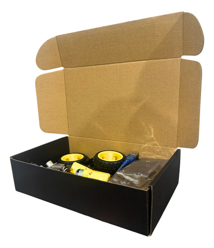 Kit Auto Robot Seguidor De Línea Y Evasor De Obstáculos