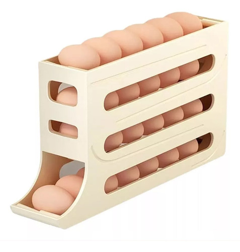 Bandeja De Huevos De 4 Niveles Para 30 Huevos, Dispensador D