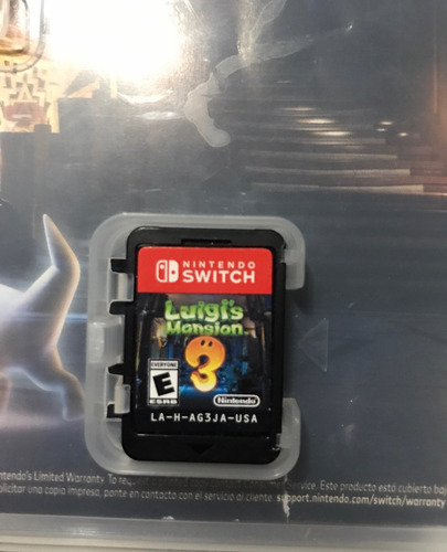 Luigis Mansion 3 Nintendo Switch FĂsico (Usado)