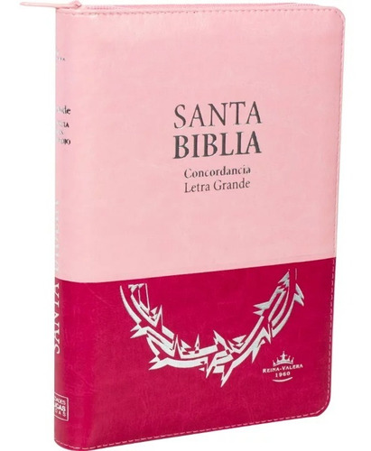 Biblia Rvr-1960 Letra Grande Imit. Piel Cierre/índice (2329)