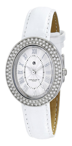 Reloj Mujer Charles-hubert Paris 6837-w Cuarzo Pulso Blanco 