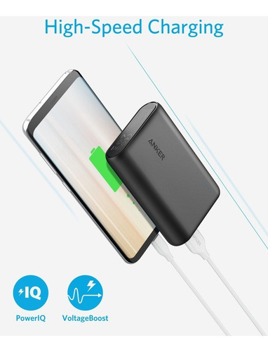 Imagem 4 de 6 de Powerbank Portátil Anker Power Core 10000mah Poweriq 2.4a