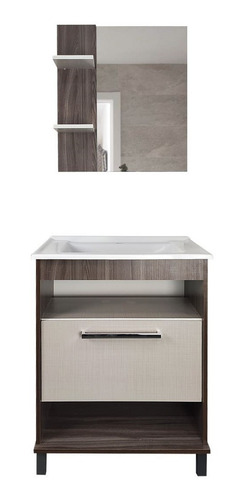 Imagen 7 de 9 de Armado Incluido Mueble Baño Bacha Botiquin Espejo