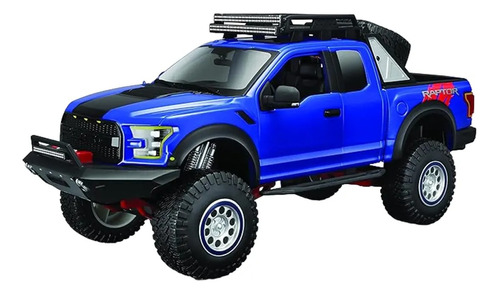 Camioneta Todoterreno Maisto Ford 2017 Raptor Azul Febo