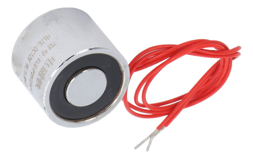 Miniventosa Redonda De Hierro Puro Con Solenoide Electromagn