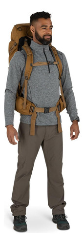 Mochila Osprey Rook 50 - Color Histosol Brown Diseño De La Tela Liso