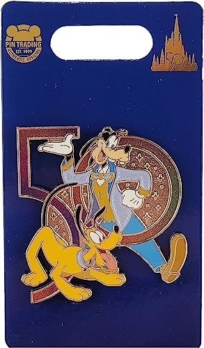 Pin Walt Disney World - 50th - Goofy And Pluto