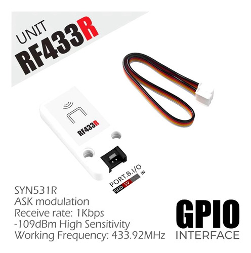 Receptor Rf Inalámbrico Rf433r Unidad Rf Receptor 433 Mhz