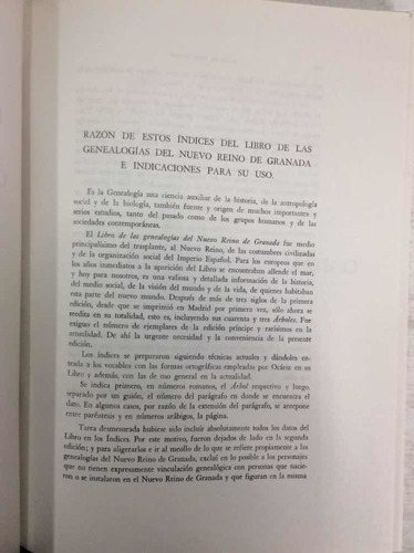Imagen 9 de 9 de Genealogías Del Nuevo Reino De Granada - Tres Tomos - 1990