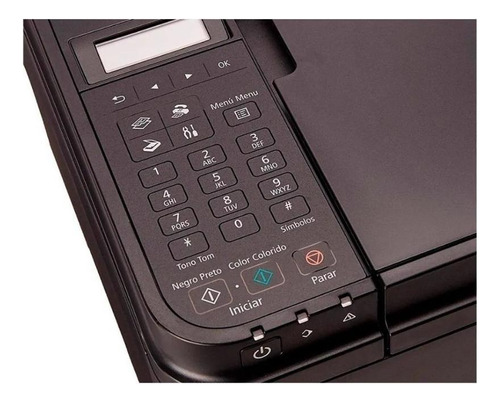 Impressora a cor multifuncional Canon Pixma G4110 com wifi preta 100V/240V