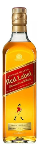 Whisky Johnnie Walker Red Label 1 L + Black Label 200 Ml