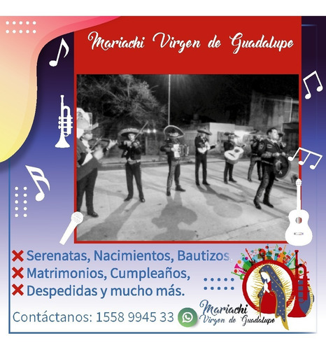 Imagen 3 de 5 de Mariachis,serenatas,mariachis A Domicilio Zona Sur