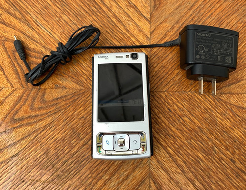 Celular Nokia N95 Vintage Plateado (Usado)