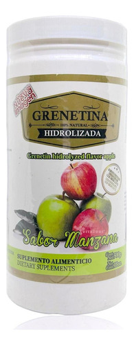 Pretty Bee Grenetina Hidrolizada 100% Natural 500 Grs Pre Sabor Manzana