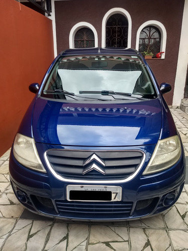 Citroën C3 2009 1.4 8v Glx Flex Azul 5p