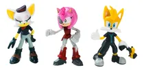 Comprar Pack De 3 Figuras Coleccionables Sonic Prime 6,5 Cm C\u002Fu
