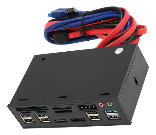 Vbeslife Tablero Multimedia 5.25  Usb3.0 Sata Panel Frontal