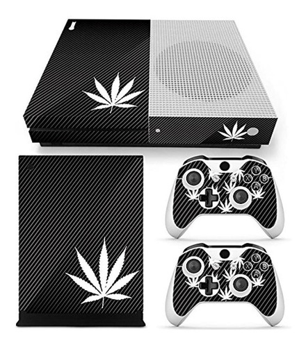 Zoomhit Xbox One S Adhesivo Adhesivo Calcomania Piel Weed N