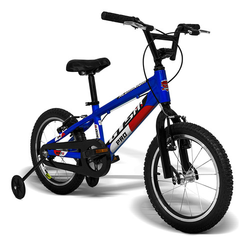 Bicicleta Infantil Aro 16 Freio V-brake Gts Advanced Kids Cor Azul Tamanho do quadro Tamanho Unico