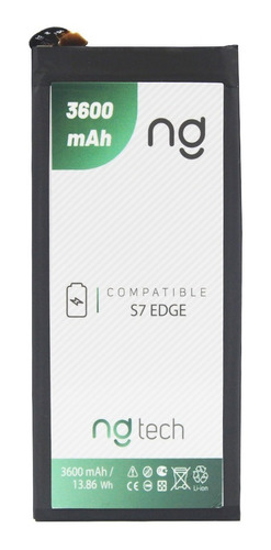 Bateria Para Samsung S7 Edge G935 Bg935abe Ngtech 3600 Mah