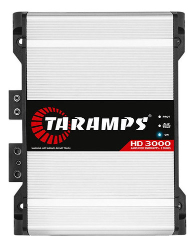 Modulo Taramps Hd 3000 2 Ohms Amplificador 3000w Potencia 3000 2ohms Grave 3k 3000 Rms Som Para Carro Automotivo