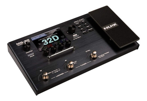 Imagen 2 de 4 de Pedal de efecto NUX Versatile Modeler MG-30 negro