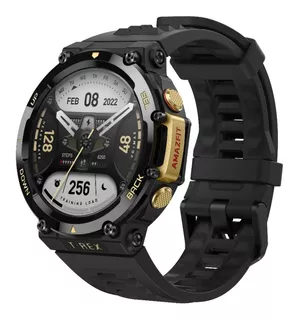 Amazfit T-rex 2 Con Gps 158 Modos Deportivos Black & Gold