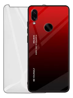 Fund Para Xiaomi Redmi Note 7 / 7 Pro Iron Case Con Cristal