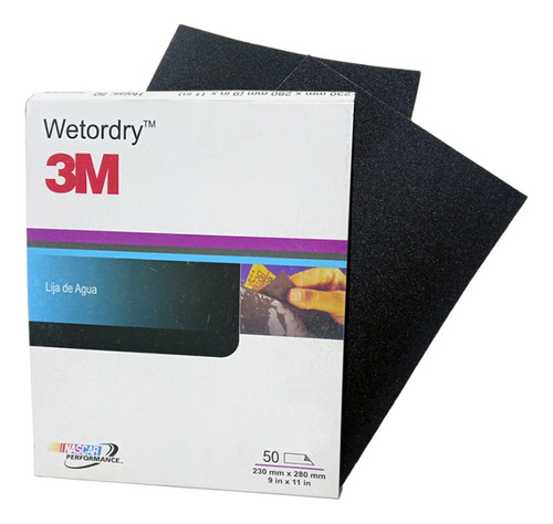 3m® Wetordry Lija De Agua G 1500 Por Paq / Al Mayor