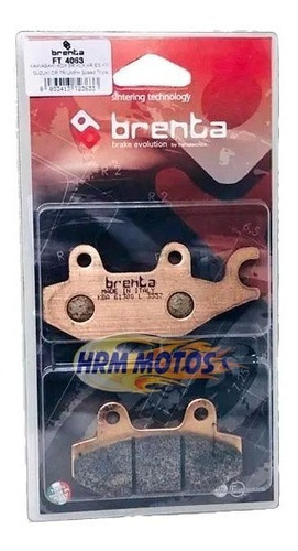 Pastilha Freio Traseira Brenta Triumph Sprint 1050 2005-2012