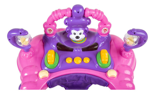 Andador Voyage Mecedor Monkey Lila