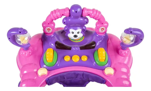 Andador Voyage Mecedor Monkey Lila