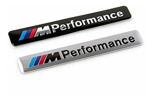 Emblema M Performance Metalico Adherible Interior Exterior 