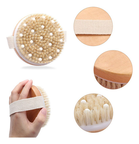 Cepillo De Baño, Exfoliante Y Seco, De Belleza Húmeda Y Seca