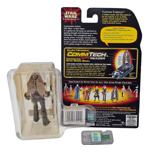 Star Wars Episode I Phantom Menace Captain Tarpals Mtsbwy (Usado)