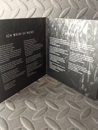 Lindemann Ich Weiss Es Nicht & Knebel Single (Usado)