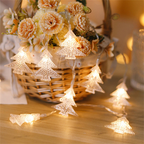 Cadena De Luces Led Q Para Árbol De Navidad, Luces Navideñas