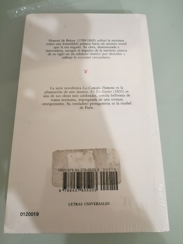 El Tío Goriot - Honoré De Balzac